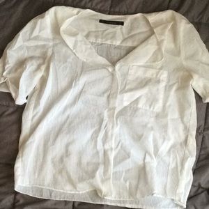 White Zara Tunic size M